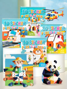 Educational 3D Geometric Puzzle Childrens Intelligence Training Toy