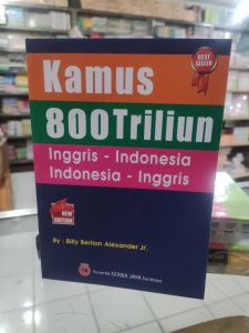 Kamus Bahasa Inggris Ukuran Besar A5 (21x15cm) lengkap Dengan Tenses dll. untuk SD SMP SMU dan Umum
