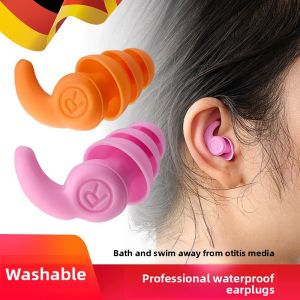 MONLEYTA | Professional Swimming Earplugs Waterproof Silicone Ear Covers Bathing Ear Protection Adults Anti Water Ear Stickers