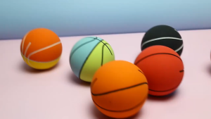 Mainan Bola Lempar Karet High Bounce Ball Mainan outdoor luar ruang bola basket 6cm