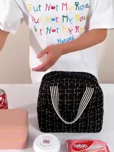 Thermal Insulation Bag Lunch Bag Japanese Style Bento Bag Handbag Large-capacity Lunch Box Bag For Student Office Worker