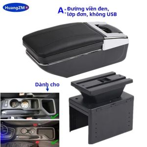 Hộp Để Tay Hyundai I20 Bằng Da/nhựa ABS Phụ Kiện Nội Thất Ô Tô Dành Riêng Cho Các Mẫu Xe Năm 2021-2023 Lắp Đặt Thay Thế