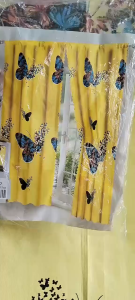 New Orange Yellow Curtain Sale for Window Door 1PC 100*210cm Room Decoration kurtina Home Living COD