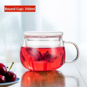 GIANXI | Filtering Separate Tea Glass Cup