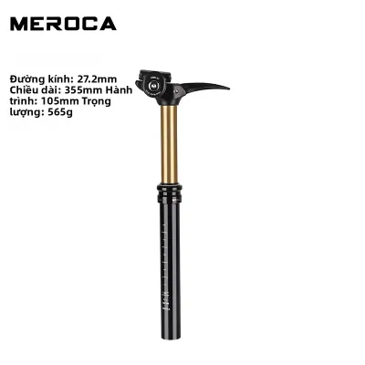 MEROCA | Ống Ghế Điều Chỉnh Chiều Cao Bằng Tay Động Lực Dầu Nhôm Hợp Kim