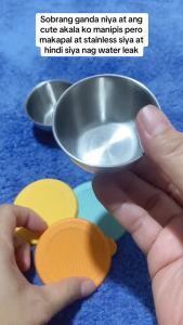 17 MILE 6PC Baby Stainless Steel Bowl with Silicone Dustproof Lid Cover Styles【Free Shipping】