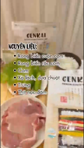 COMBO 10 GÓI - GENKAI Rong Biển Cuộn Cơm 20g