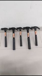 WILMER Palu Kambing Hitam Palu Baja Hammer Martil Gagang Besi 8 oz 16 oz Palu Serbaguna Multifungsi Palu Cabut Paku