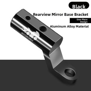 MOTOBUBBLE | Universal Motorcycle Mirror Extension Bracket Aluminum