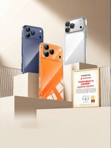 OUXUAN | Clear Anti-drop Silicone Case with Camera Lens Protector