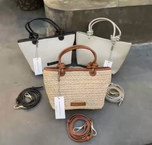 Túi xách tay + đeo chéo nữ CK2-30271346 size đáy18cm*miệng 24cm*10cm*16cm