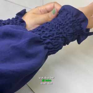 MANSET TANGAN HANDSOCK SMOCK RUFFLE CRINKLE AIRFLOW