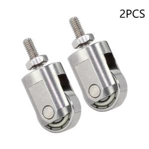1/2/3PCS Dial Indicator Wheel Probe Tips M2.5 Metal Roller Contact Point For Electronic Digital Indicators Dial Gauge