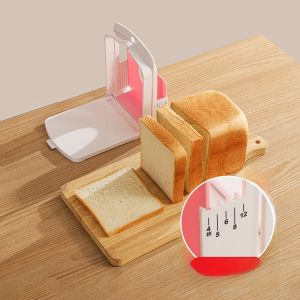 Bakery Bread Cutting Rack Sandwich French Bread Slicer Toast Cutter Home Baking Auxiliary Tool Kitchen Cooking Utensils