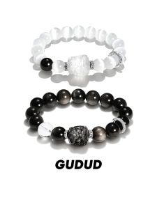 GUDUD | Couple Lion Awaken Silver Bracelet
