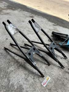 sambungan rangka belakang gl100 dan cb100 original mjs nganjuk frame body cb 100 125 gl
