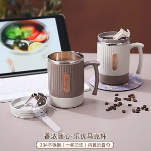 Gelas Mug Yuedisi 400 ML Stainless Steel 304: Pilihan Masa Kini untuk Kopi Anda