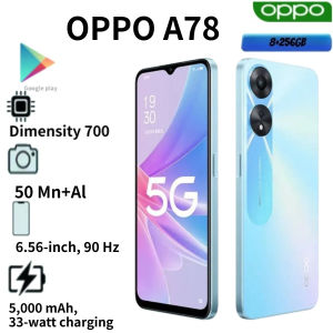 OPPO | (2026 New OPPO A78 Global Edition) featuring 8GB of RAM 256GB of internal storage 67W fast charging and an AMOLED display