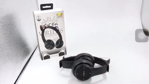 NANATECH P47M Wireless Cat Ear Headphones Bluetooth LED Light Foldable Stereo Sound Long Battery Life