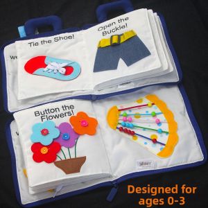 Jollybaby | Montessori Hand-Eye Coordination Lacing and Buttoning Toy