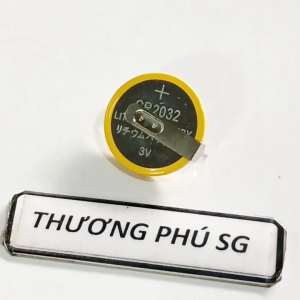Pin Cmos 2032 CR2032 - 3V / Pin 2 râu hàn sẳn nối dây
