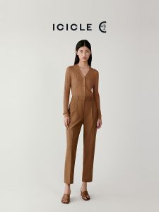 ICICLE | Cotton Fine Twill Tapered Pants