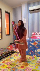 Wiper Lantai BOOM BOOM CLEAN Dorongan Air / Pembersih Air Floor Cleaner / Pembersih Lantai Pendorong Air / Serokan Pel Karet