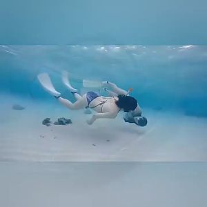 CMOCO Snorkeling Set Anti-Fog Silicone tempered glass Diving Mask original Goggles Anti Leak Sno