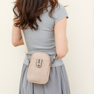 Fashionable Soft Leather Crossbody Bag Lightweight Casual Single Shoulder Womens Phone Bag 2025 New Style Versatile Handbag