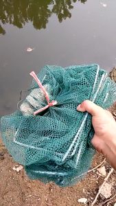 8M มูงดักปลา 19ช่อง กระชั่นดักปลา ดักกู้ง กระชั่นปลา ดักจับกู้ง แบบพกพาพับ ไม่ด้วยส่วนประกอบ ลอบดักกู้ง