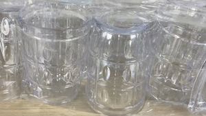 Combo 10 ly nhựa trong suốt mica cao cấp dùng uống trà đá uống bia an toàn tiện lợi | NHUYCOMPANY