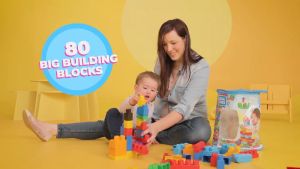 MEGA Bloks Big Building Bag 80pcs (DCH63)