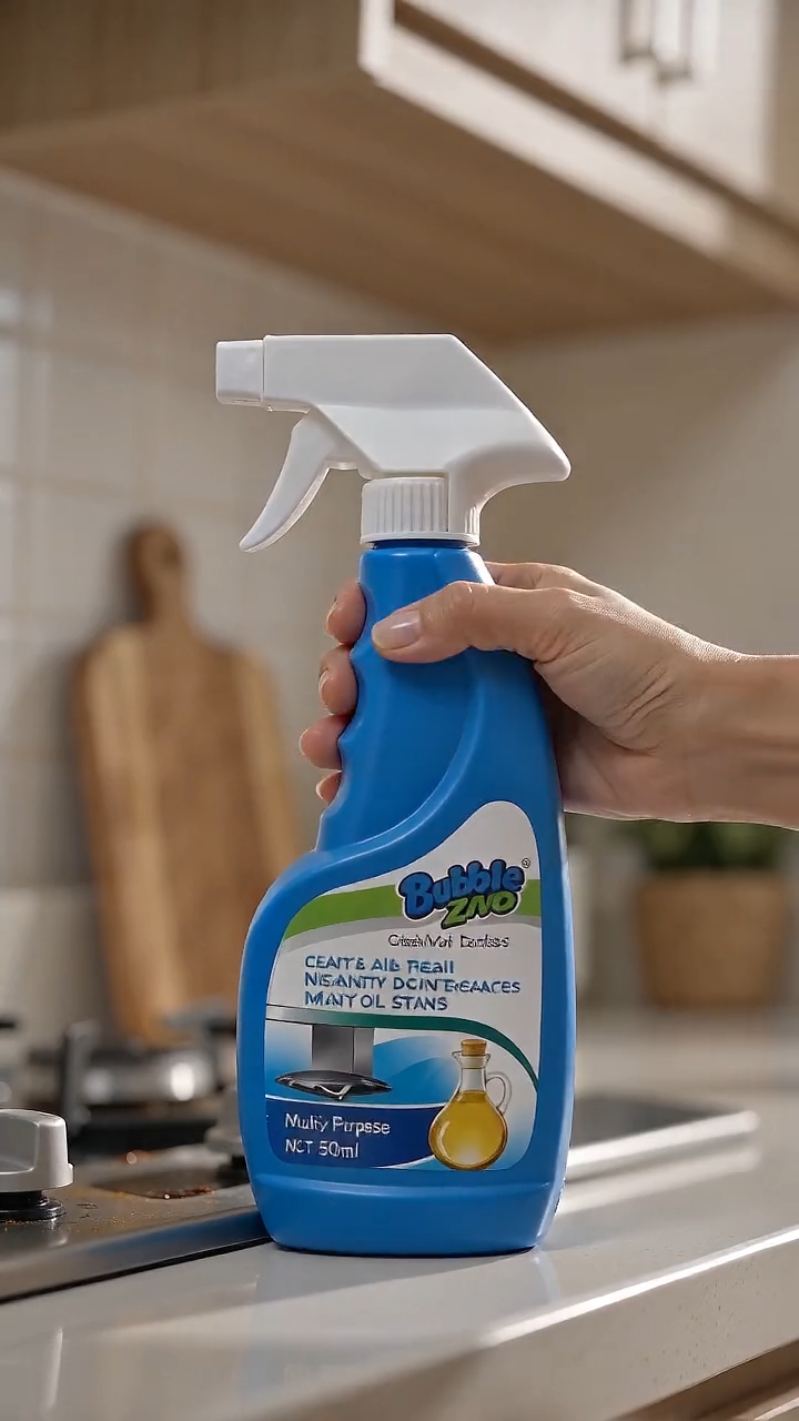 Heavy Duty Kitchen Degreaser Spray Oil Stain Remover for Stove Range Hood Oven Pampatanggal ng Mantika 500ml