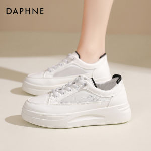 Daphne | Thick Sole Breathable Canvas Sneakers for Women