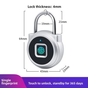 elinksmart | Smart Fingerprint Combination Padlock