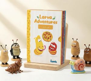 【SG Stock】Larva adventures 5-book collection Beginner Chapter Book paperback