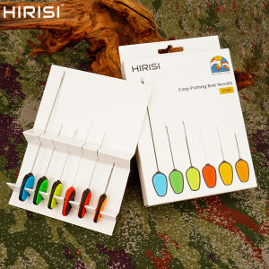 Hirisi Carp Fishing Bait Needle Set Sharp Tip Pop Up Boilie Rigs Splicing Needle Grip Stainless Steel Fishing Accessories BT600