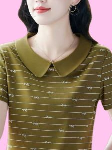 QIAOXIZI | Slimming Short Sleeve T-shirt for Women 2025