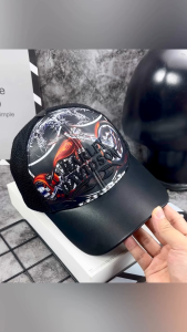 (VIDEO) Nón kết mũ lưỡi trai MOTOR HARLEY DAVIDSON vải Da cao cấp (Ảnh thật)