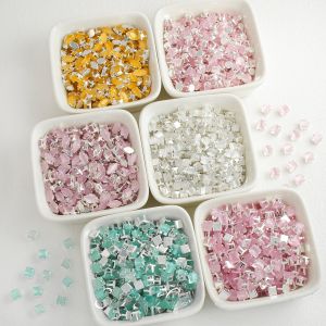 เล็บแมวเพชรรูปสามเหลี่ยมรูปวงกลมเล็บแมวเพชรรูปสี่เหลี่ยมตาของม้าเล็บแมวเพชรรูปตาแมว DIY แฮนด์เมด วัสดุสำหรับทำลูกปัด