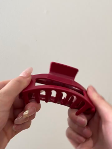 Soft Rubber Hair Clip Shark Clip Safe Soft Silicone Anti Collision Anti Fall Protect Head Hair Claw
