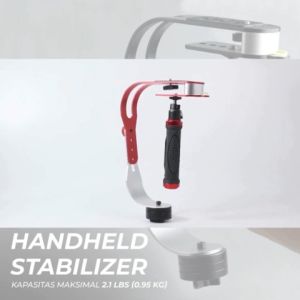TaffSTUDIO Handheld Stabilizer Kamera DSLR GoPro Xiaomi Yi