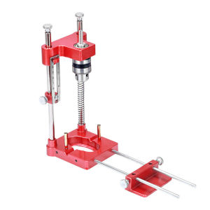 Precision Drill Hole Locator Aluminum Alloy Pull Rod Type Adjustable Mobile Auxiliary Tool for Woodworking Handy Tool