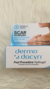 Dermo Dacyn Post Procedure Hydrogel  ไฮโดรเจล ดูแลรอยแผลเป็น ใช้ได้ตั้งแต่แผลสด ขนาด15g (1หลอด)