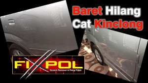 Scratch Remover Penghilang Baret Goresan Oksidasi Noda Aspal Jamur Sekaligus Pengkilap Pelindung Cat Mobil Motor Sepeda Helm