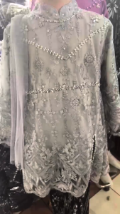 Setelan Dan Atasan Kebaya Anak INARA Tulle Free Sleyer Di Pundak Mix Payet Mutiara Kebaya Anak Usia 5 Sampai 12 Tahun Kebaya Wisuda Kebaya Pesta Kebaya Kartini