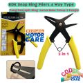 AMTECH / KDK Snap Ring Pliers 4 Way Tang Penjepit Lurus Buka Tutup 2 Fungsi 2 IN 1 Pasang Ring Range 10 - 40mm TERMURAH. 