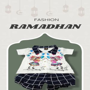 Setelan Kemeja Celana Anak Perempuan Murah Usia 1-2 Tahun