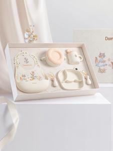 Domicoco | Đĩa Ăn Cho Bé Chia Khuôn Dính Silicone
