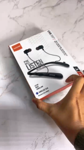 Headset Bluetooth Wireless Sport Music Magnetik Bass Stereo Dengan Slot Kartu Tf Sd MJ6955